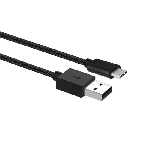 ACT USB 3.2 Gen1 laad- en datakabel A male - C male 1 meter, nylon - Image 1