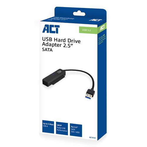 ACT USB adapterkabel naar 2,5" SATA HDD/SSD - Image 2
