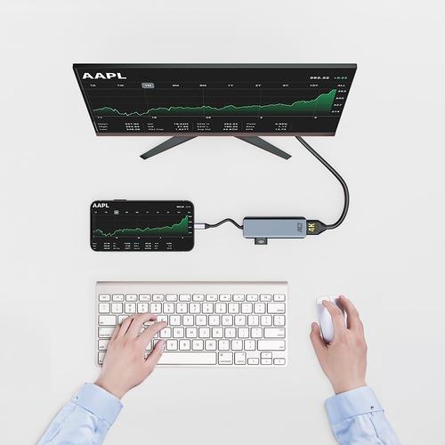 ACT USB-C 4K multiport adapter voor 2 HDMI schermen, USB-A datapoort - Image 6