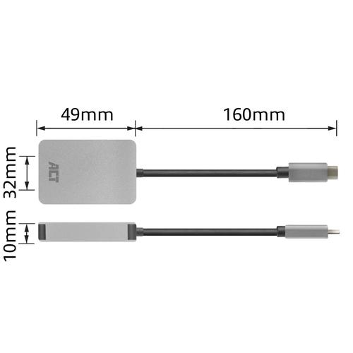 ACT USB-C kaartlezer voor SD en micro SD, SD 4.0 UHS-II - Image 8