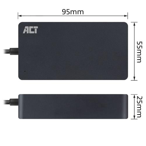ACT USB-C laptoplader met Power Delivery profielen 65W - Image 6