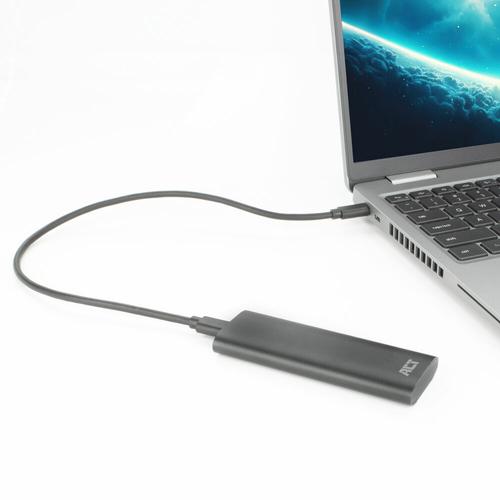 ACT USB-C M.2 NVMe / PCIe SSD Behuizing, tool-free - Image 4
