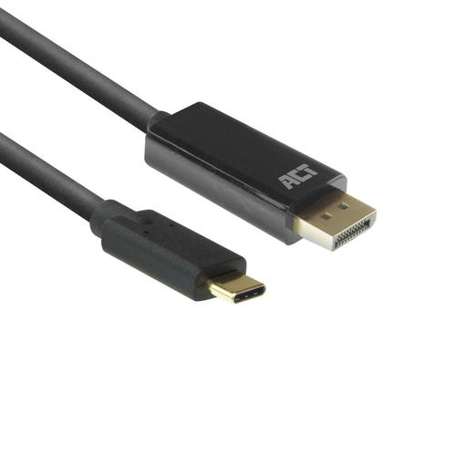 ACT USB-C naar DisplayPort kabel 2 meter - Image 1