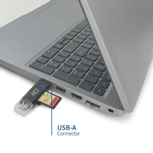 ACT USB-C/USB-A 3.0 card reader - Image 4