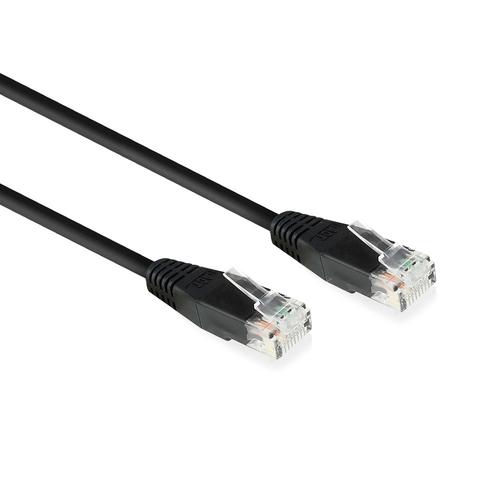 ACT Zwart 2,0 meter U/UTP CAT6 patchkabel met RJ45 connectoren - Image 1