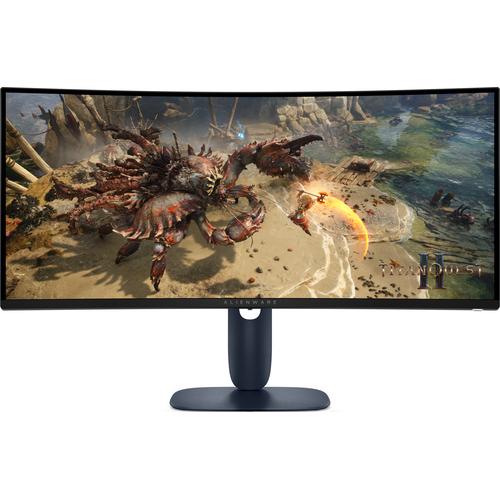 Alienware AW3425DWM computer monitor 86,4 cm (34") 3440 x 1440 Pixels Wide Quad HD LCD Zwart, Blauw - Image 1
