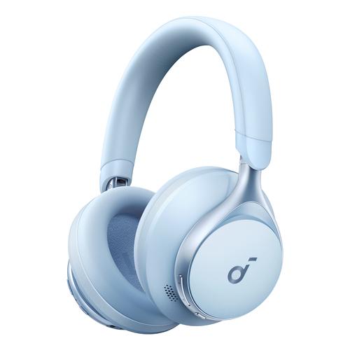 Anker Space One Hoofdtelefoons Draadloos Hoofdband Muziek/Voor elke dag USB Type-C Bluetooth Blauw - Image 1