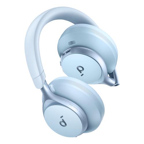 Anker Space One Hoofdtelefoons Draadloos Hoofdband Muziek/Voor elke dag USB Type-C Bluetooth Blauw - Image 3