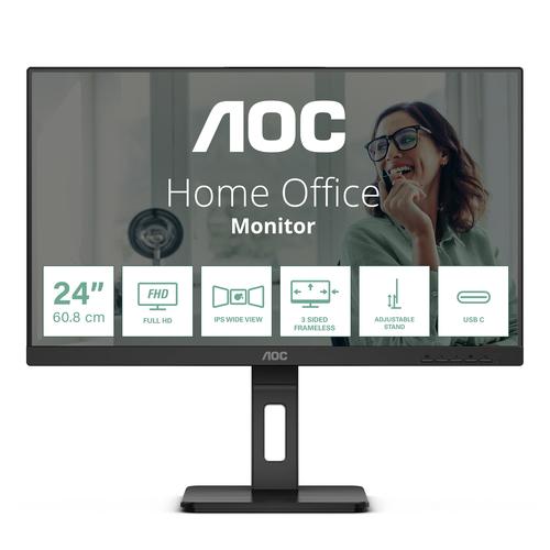 AOC 24P3CV LED display 60,5 cm (23.8") 1920 x 1080 Pixels Full HD Zwart - Image 1