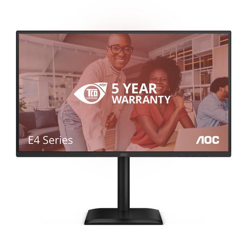 AOC 27E4U computer monitor 68,6 cm (27") 1920 x 1080 Pixels Full HD LED Zwart - Image 1