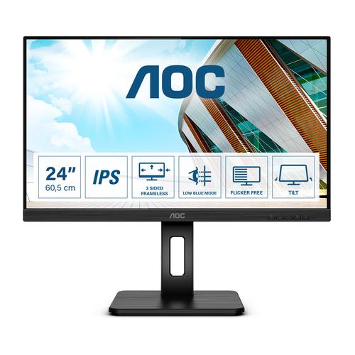 AOC P2 Q24P2Q computer monitor 60,5 cm (23.8") 2560 x 1440 Pixels Quad HD LED Zwart - Image 1