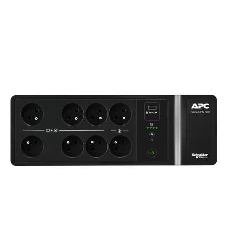 APC Back-UPS BE500G2-FR - Noodstroomvoeding 8x penaarde(België), 500VA, 1 USB oplader, 1 USB datapoort - Image 2