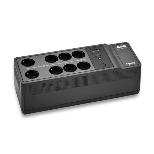APC Back-UPS BE500G2-GR - Noodstroomvoeding 8x stopcontact, 500VA, 1 USB oplader, 1 USB datapoort - Image 4