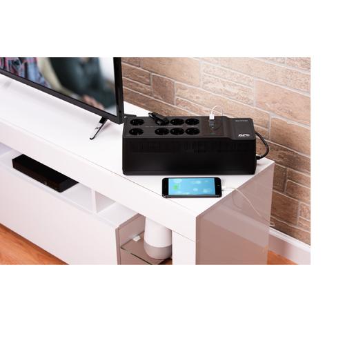 APC Back-UPS BE650G2-GR - Noodstroomvoeding 8x stopcontact, 650VA, 1 USB oplader, 1 USB datapoort - Image 8