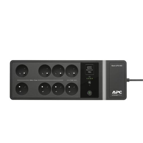 APC Back-UPS BE850G2-FR - Noodstroomvoeding 8x penaarde(België), 850VA, 2 USB opladers, 1 USB datapoort - Image 4