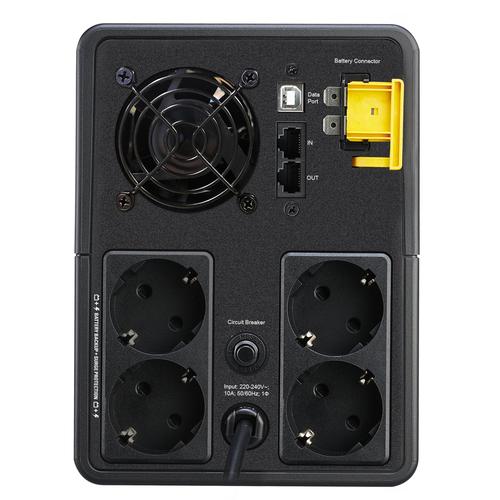 APC Back-UPS BX2200MI-GR Noodstroomvoeding - 2200VA, 4x stopcontact, USB - Image 2