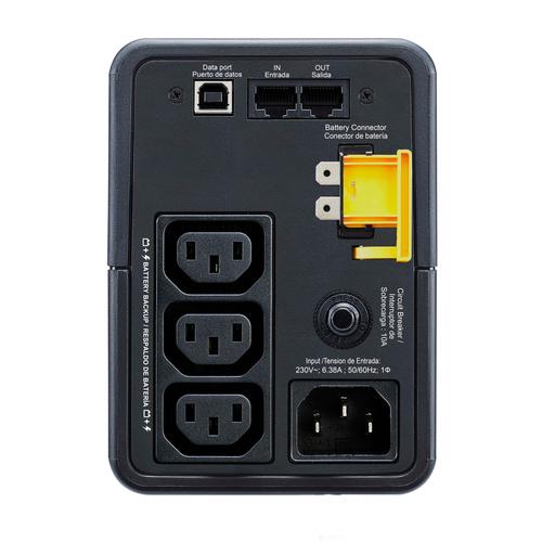 APC Back-UPS BX500MI Noodstroomvoeding - 500VA, 3x C13, USB - Image 3