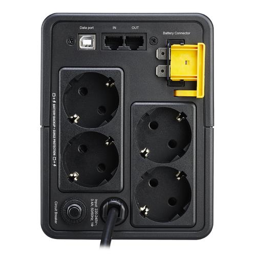 APC Back-UPS BX750MI-GR Noodstroomvoeding - 750VA, 4x stopcontact, USB - Image 3