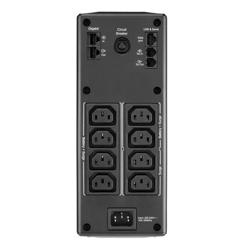 APC Back-UPS PRO BR1300MI - Noodstroomvoeding, 8x C13 uitgang, USB, 1300VA - Image 2