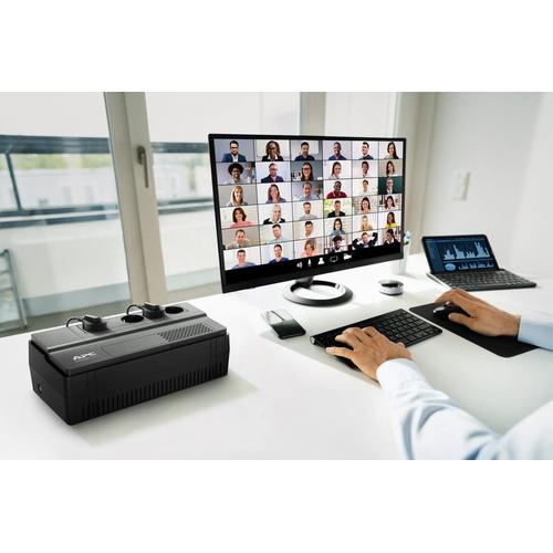 APC Easy-UPS BV800I-GR - Noodstroomvoeding, 4x Schuko stopcontact, 1000VA - Image 5