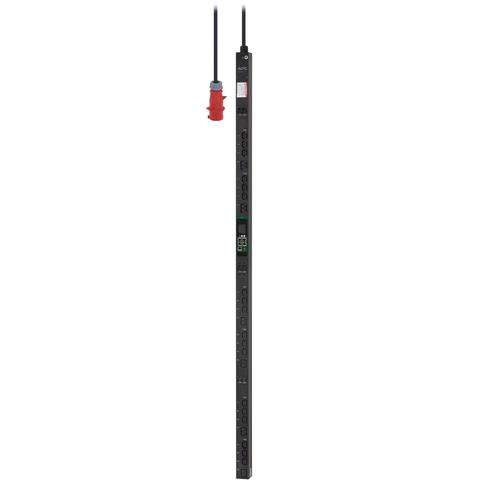 APC EPDU1232SMBO - Switched & Metered-by-Outlet PDU, 0U, 32A, 400V, (18x)C13 & (6x)C19, IEC60309 32A 3Fase stekker - Image 1