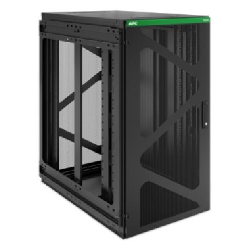 APC NetShelter WX AR124SM - 19inch Wand patchkast, 24U/HE, 800MM diep, Zijmontage, Gemonteerd - Image 3
