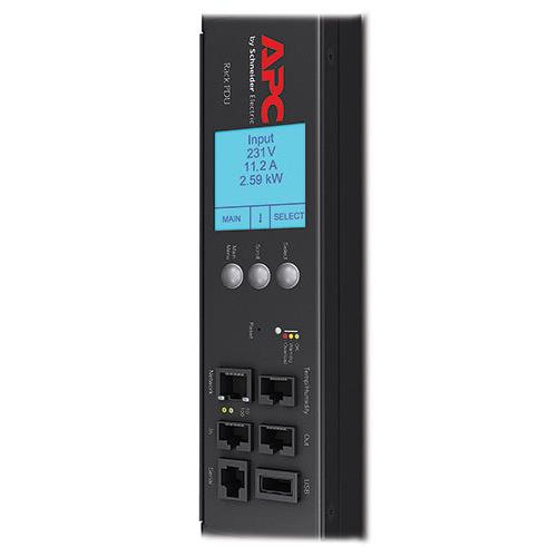 APC Rack PDU AP8653 - Switched & Metered-by-Outlet, 0U, 32A, 230V, (21x) C13 & (3x) C19, IEC 309 32A stekker - Image 2