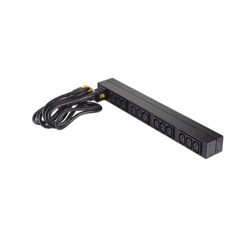 APC Rack PDU AP9565, Basic, 0U/1U, 16A, 230V, (12x) C13, C20 stekker - Image 2