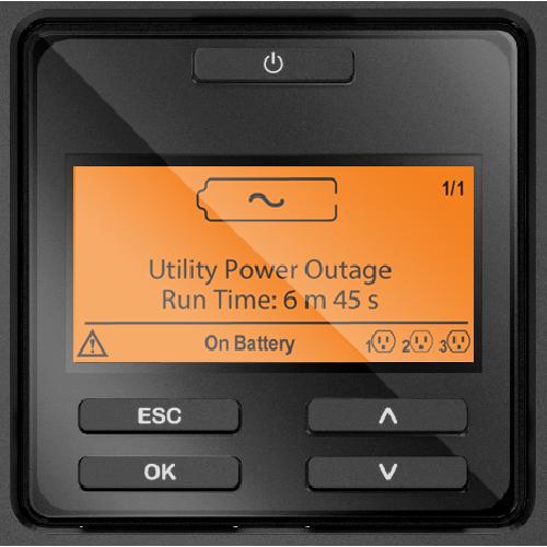 APC Smart-UPS On-Line SRT1000RMXLI Noodstroomvoeding - 1kW/VA, 6x C13 uitgang, tower - Image 6