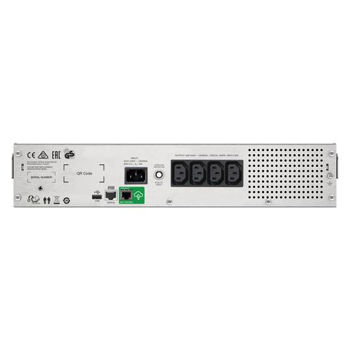 APC Smart-UPS SMC1000I-2UC Noodstroomvoeding - 4x C13, USB, Rack Mountable, SmartConnect, 1000VA - Image 3