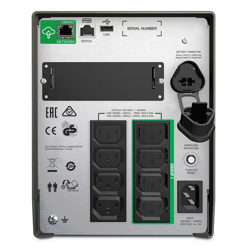 APC Smart-UPS SMT1500IC - 8x C13, USB, SmartConnect, 1500VA - Image 2
