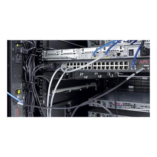 APC Verticale kabelorganizer, 8 kabelringen, nul U - Image 3