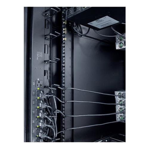 APC Verticale kabelorganizer, 8 kabelringen, nul U - Image 6