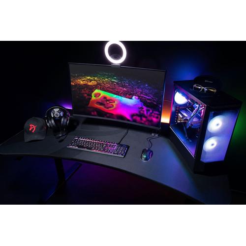 Arozzi Arena Gaming Desk Zwart, Grijs - Image 5