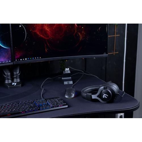 Arozzi Arena Gaming Desk Zwart, Grijs - Image 7