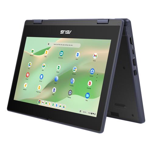 ASUS Chromebook CZ11 Flip CZ1104FM2A-NS0097 MediaTek Kompanio 520 29,5 cm (11.6") Touchscreen HD 8 GB LPDDR4x-SDRAM 64 GB eMMC Wi-Fi 6 (802.11ax) ChromeOS US International Grijs - Image 2