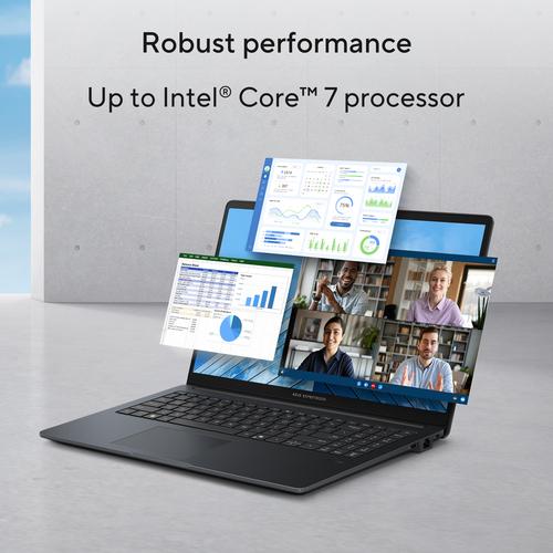 ASUS ExpertBook B1 B1503CVA-S73431X Intel® Core™ i7 i7-13620H Laptop 39,6 cm (15.6") Full HD 32 GB DDR5-SDRAM 1 TB SSD Wi-Fi 6E (802.11ax) Windows 11 Pro US International Zwart, Grijs - Image 5