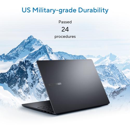 ASUS ExpertBook B5 B5605CCA-MB0015X Intel Core Ultra 7 255H Laptop 40,6 cm (16") WUXGA 16 GB DDR5-SDRAM 512 GB SSD Wi-Fi 7 (802.11be) Windows 11 Pro US International Zwart, Grijs - Image 9