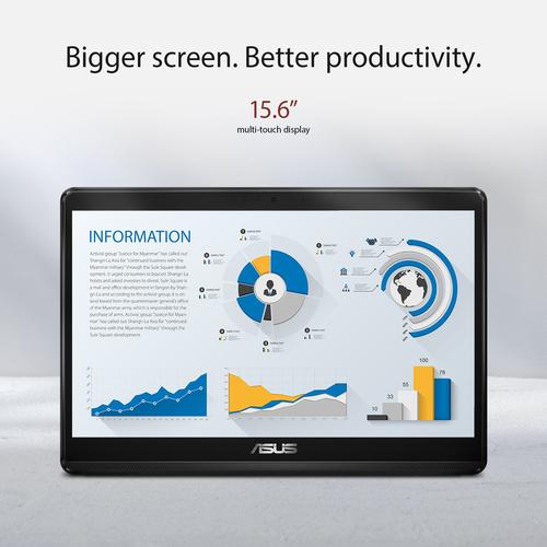 ASUS ExpertCenter E1 AiO E1600WKAT-BMR082W Intel® Celeron® N N4500 39,6 cm (15.6") 1920 x 1080 Pixels Touchscreen All-in-One tablet PC 4 GB DDR4-SDRAM 512 GB SSD Windows 11 Home Wi-Fi 6 (802.11ax) Zwart - Image 8