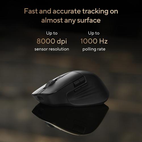 ASUS ProArt Mouse MD301 muis Universeel Rechtshandig RF Wireless + Bluetooth + USB Type-A Optisch 8000 DPI - Image 2