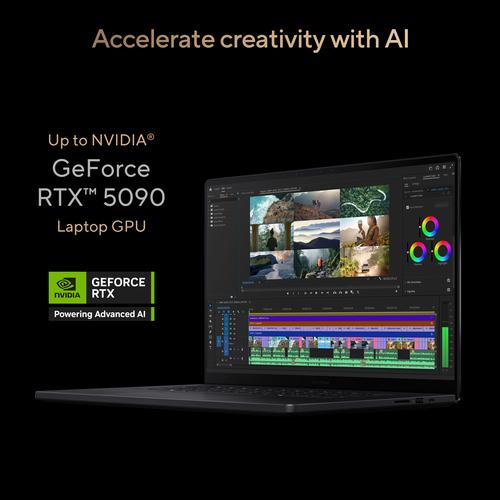 ASUS ProArt P16 H7606WP-SRNA6X Copilot+ PC AMD Ryzen AI 9 HX 370 Laptop 40,6 cm (16") Touchscreen 3K 64 GB LPDDR5x-SDRAM 1 TB SSD NVIDIA GeForce RTX 5070 Wi-Fi 7 (802.11be) Windows 11 Pro Nederlands Zwart - Image 6