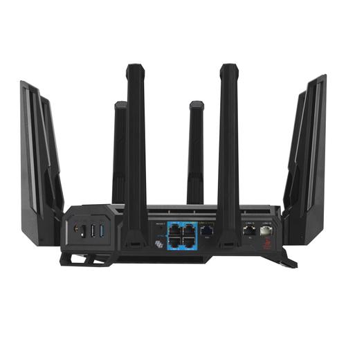 ASUS ROG Rapture GT-BE19000 draadloze router Multi-Gigabit Ethernet Tri-band (2,4 GHz / 5 GHz / 6 GHz) Zwart, Rood - Image 10