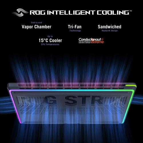 ASUS ROG Strix G18 G815LW-S9076W Copilot+ PC Intel Core Ultra 9 275HX Laptop 45,7 cm (18") 2.5K 32 GB DDR5-SDRAM 1 TB SSD NVIDIA GeForce RTX 5080 Wi-Fi 7 (802.11be) Windows 11 Home Nederlands Grijs - Image 9