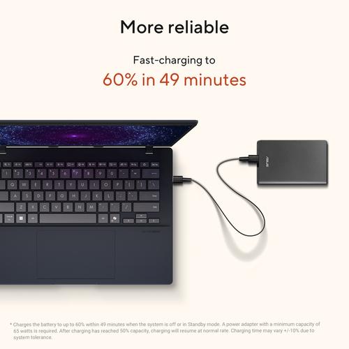 ASUS Vivobook 14 M1407KA-LYNADW AMD Ryzen AI 5 330 Laptop 35,6 cm (14") WUXGA 16 GB DDR5-SDRAM 512 GB SSD Wi-Fi 6 (802.11ax) Windows 11 Home Nederlands Blauw - Image 10