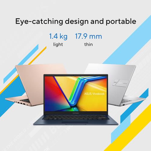 ASUS Vivobook 14 X1404VA-EB2162W Intel Core 7 150U Laptop 35,6 cm (14") Full HD 16 GB DDR5-SDRAM 512 GB SSD Wi-Fi 6 (802.11ax) Windows 11 Home Nederlands Blauw - Image 3