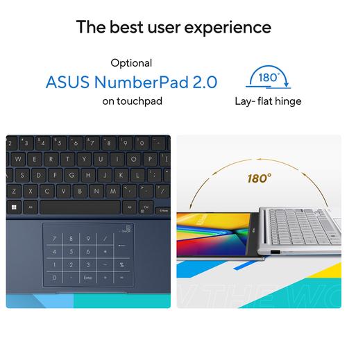 ASUS Vivobook 14 X1404VA-EB2162W Intel Core 7 150U Laptop 35,6 cm (14") Full HD 16 GB DDR5-SDRAM 512 GB SSD Wi-Fi 6 (802.11ax) Windows 11 Home Nederlands Blauw - Image 5
