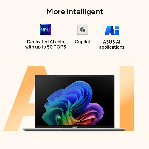 ASUS Vivobook 16 M1607KA-MB164W Copilot+ PC AMD Ryzen AI 5 330 Laptop 40,6 cm (16") WUXGA 16 GB DDR5-SDRAM 512 GB SSD Wi-Fi 6 (802.11ax) Windows 11 Home Nederlands Blauw - Image 7