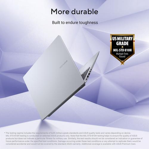 ASUS Vivobook 16 X1607QA-MBNADW Copilot+ PC Snapdragon X1-26-100 Laptop 40,6 cm (16") WUXGA 16 GB LPDDR5x-SDRAM 512 GB SSD Wi-Fi 6E (802.11ax) Windows 11 Home Nederlands Blauw - Image 2