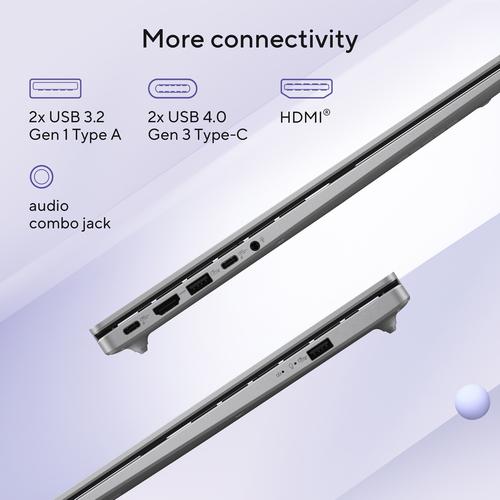 ASUS Vivobook 16 X1607QA-MBNADW Copilot+ PC Snapdragon X1-26-100 Laptop 40,6 cm (16") WUXGA 16 GB LPDDR5x-SDRAM 512 GB SSD Wi-Fi 6E (802.11ax) Windows 11 Home Nederlands Blauw - Image 7