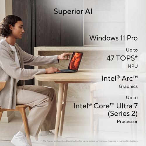 ASUS Zenbook S14 UX5406SA-QJ544W Copilot+ PC Intel Core Ultra 7 258V Laptop 35,6 cm (14") WUXGA 32 GB LPDDR5x-SDRAM 1 TB SSD Wi-Fi 7 (802.11be) Windows 11 Home Nederlands Grijs - Image 9